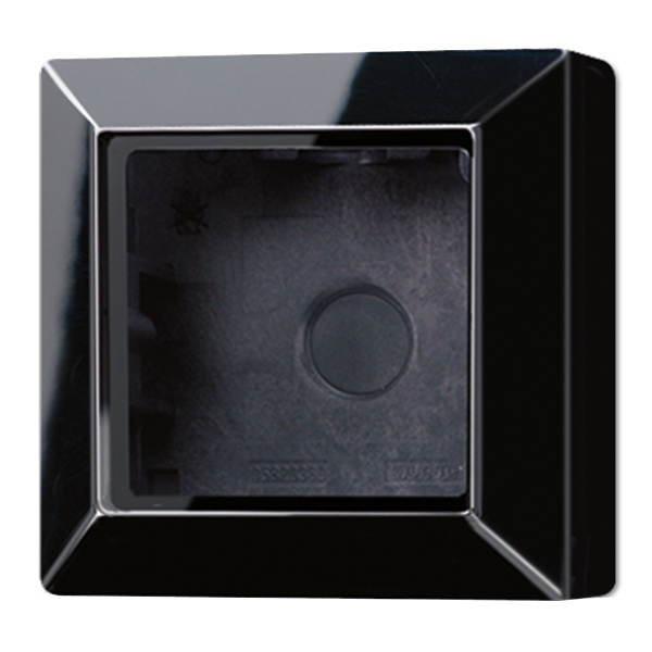 Коробка для накладного монтажа Jung A 1-ая Черный