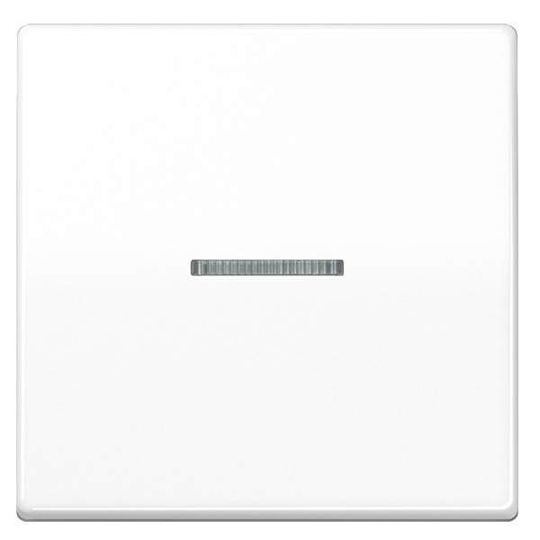 Клавиша Jung 1-ая для выключателя с подсветкой Белый