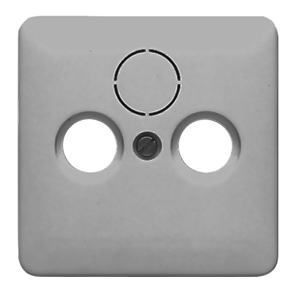 Накладка телевизионной розетки Jung CD TV+FM+(SAT) Серый