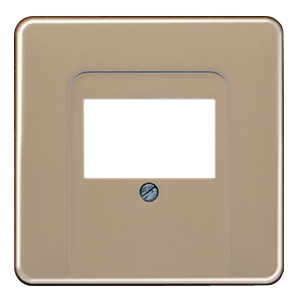 Накладка для USB Jung CD зарядки и акустических розеток Золотая бронза