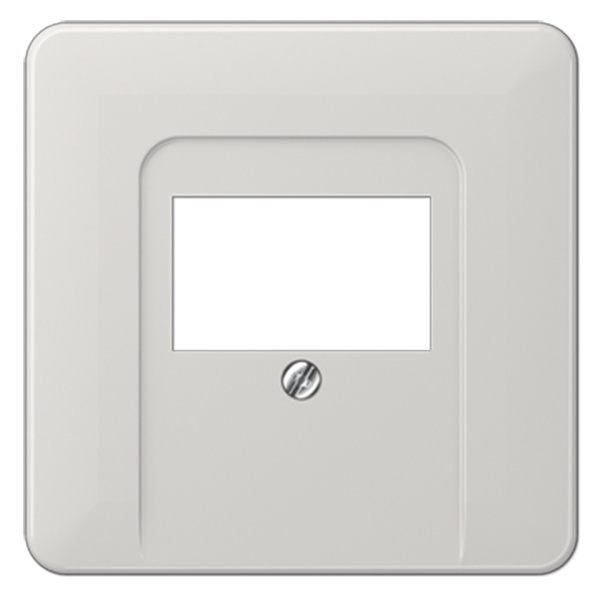 Накладка для USB Jung CD зарядки и акустических розеток Светло-серый