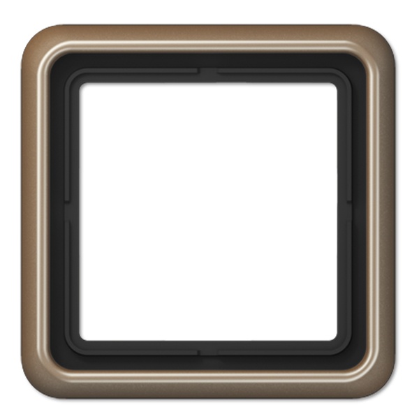 Рамка 1-ая Jung CD 500 Золотая бронза