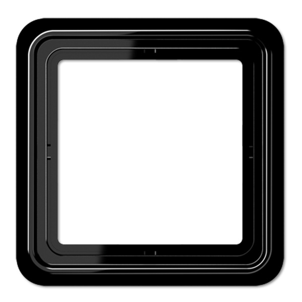 Рамка 1-ая Jung CD 500 Черный