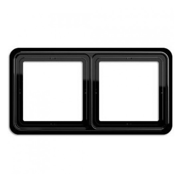 Рамка 2-ая Jung CD 500 Черный
