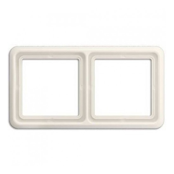 Рамка 2-ая Jung CD 500 Слоновая кость (бежевый)