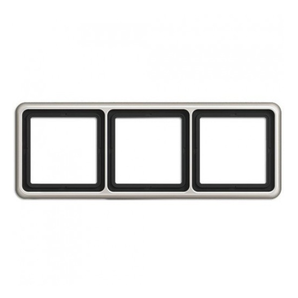 Рамка 3-ая Jung CD 500 Платина