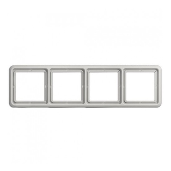 Рамка 4-ая Jung CD 500 Светло-серый