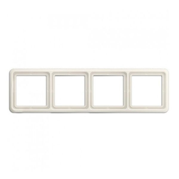 Рамка 4-ая Jung CD 500 Слоновая кость (бежевый)
