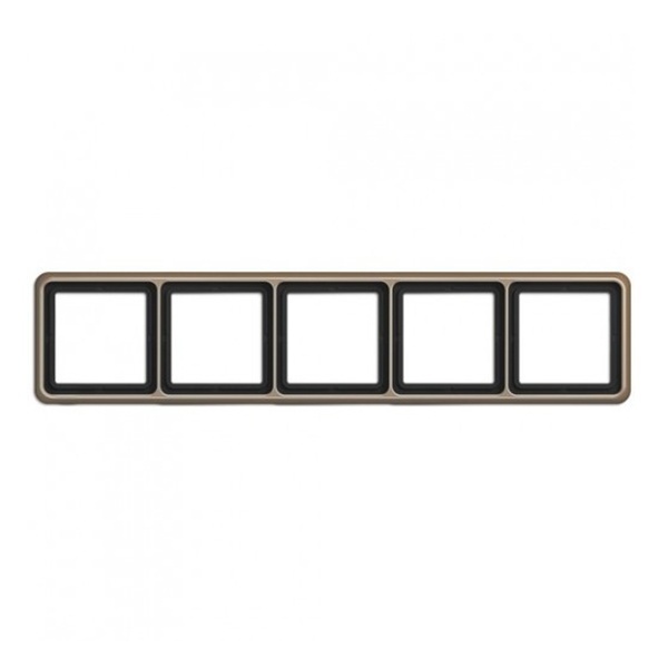 Рамка 5-ая Jung CD 500 Золотая бронза