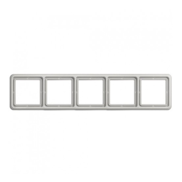 Рамка 5-ая Jung CD 500 Светло-серый