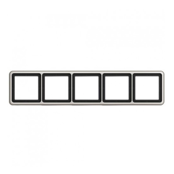 Рамка 5-ая Jung CD 500 Платина