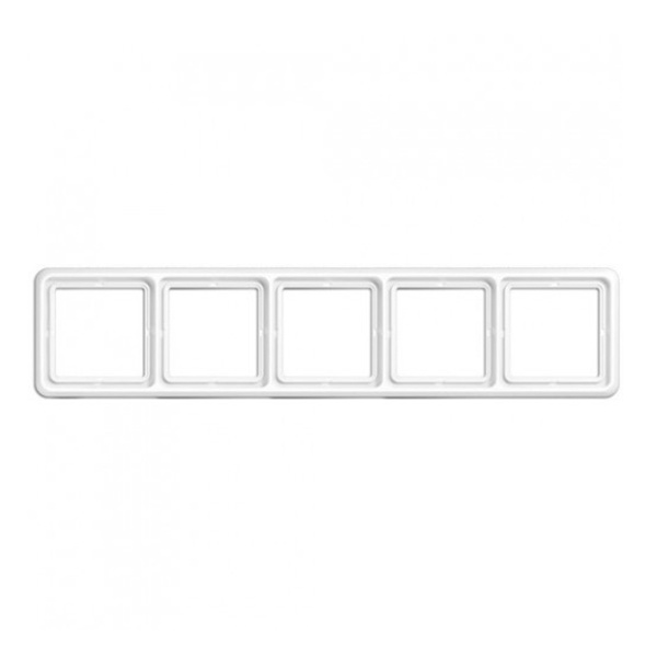 Рамка 5-ая Jung CD 500 Белый