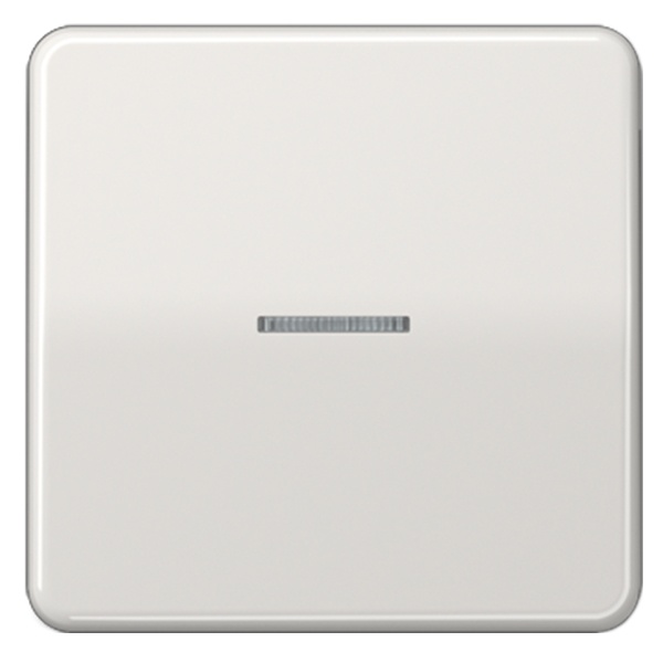 Клавиша 1-ая Jung CD для одноклавишного выключателя/кнопки с подсветкой Светло-серый