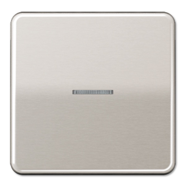 Клавиша 1-ая Jung CD для одноклавишного выключателя/кнопки с подсветкой Платина