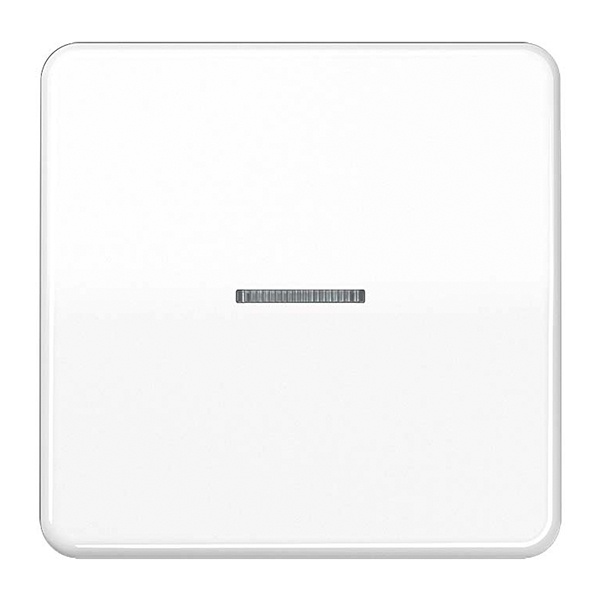 Клавиша 1-ая Jung CD для одноклавишного выключателя/кнопки с подсветкой Белый