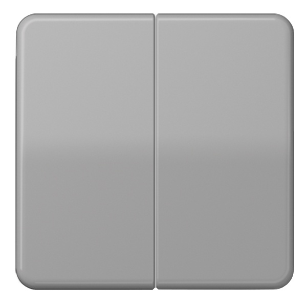 Клавиша 2-ая Jung CD для двухклавишного выключателя/кнопки Серый