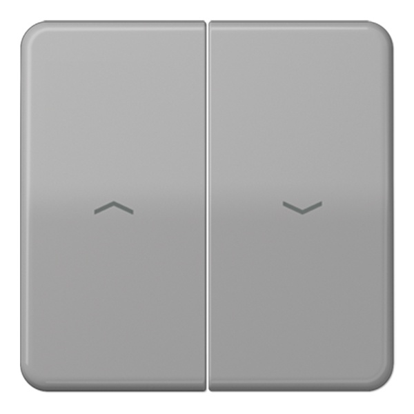 Клавиша 2-ая Jung CD для жалюзийного выключателя/кнопок Серый