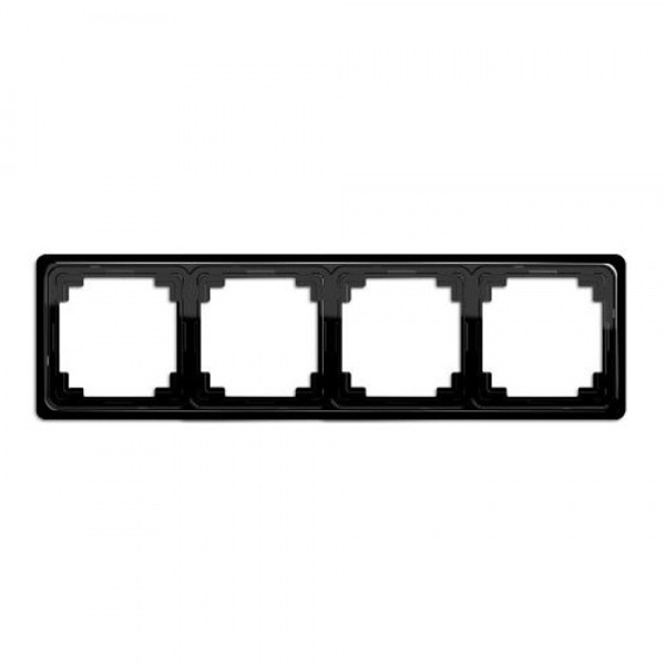 Рамка 4-ая Jung CD Plus Черный