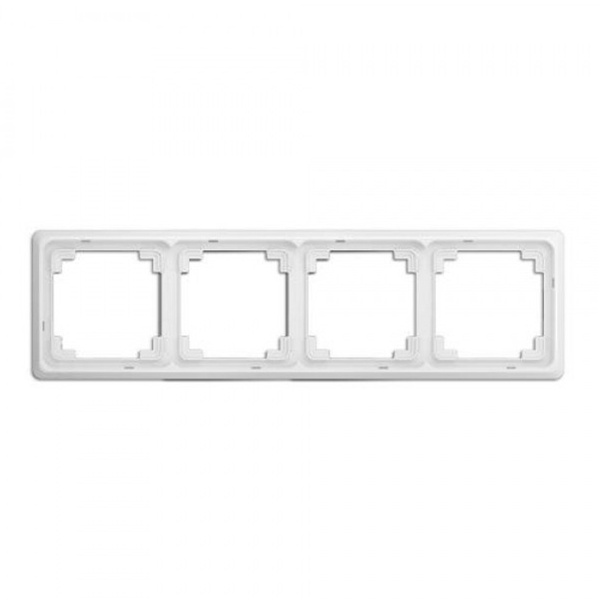 Рамка 4-ая Jung CD Plus Белый