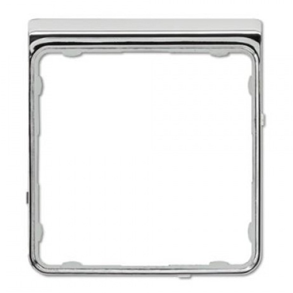 Внешняя цветная рамка Jung CD Plus Хром