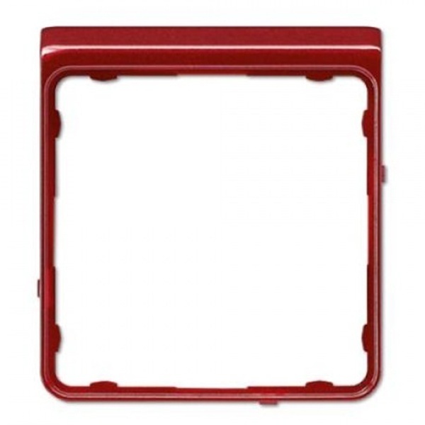 Внешняя цветная рамка Jung CD Plus Красный металлик