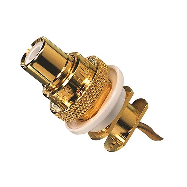 High-End разъем RCA Jung (пара) (сделан из позолоченной меди)