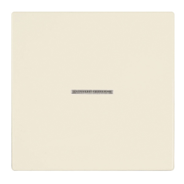 Клавиша Jung ECO Profi 1-ая с подсветкой для выключателей Слоновая кость (бежевый)