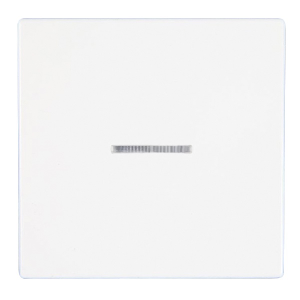 Клавиша Jung ECO Profi 1-ая с подсветкой для выключателей Белый