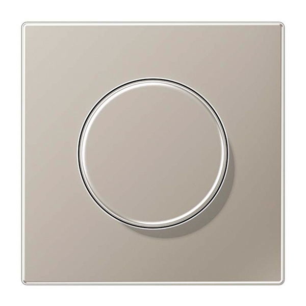 Накладка Jung LS для поворотного диммера Нержавеющая сталь