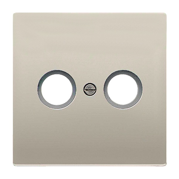 Накладка Jung LS телевизионной розетки TV-SAT(FM) Нержавеющая сталь