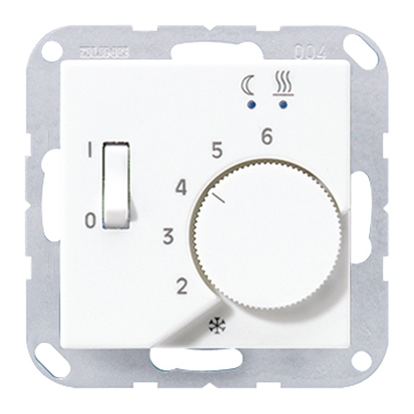 Термостат теплого пола Jung A Белый