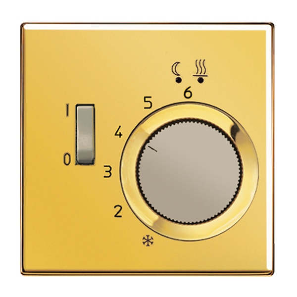 Термостат теплого пола Jung LS Золото