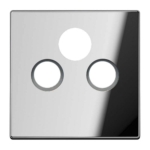 Накладка Jung LS телевизионной розетки TV+FM+SAT Хром