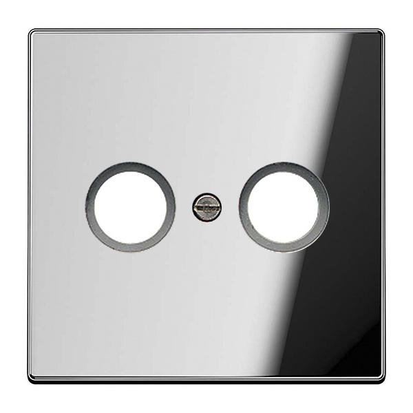 Накладка Jung LS телевизионной розетки TV-SAT(FM) Хром