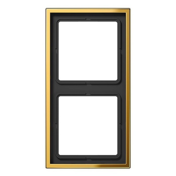 Рамка 2-ая Jung LS Имитация золота