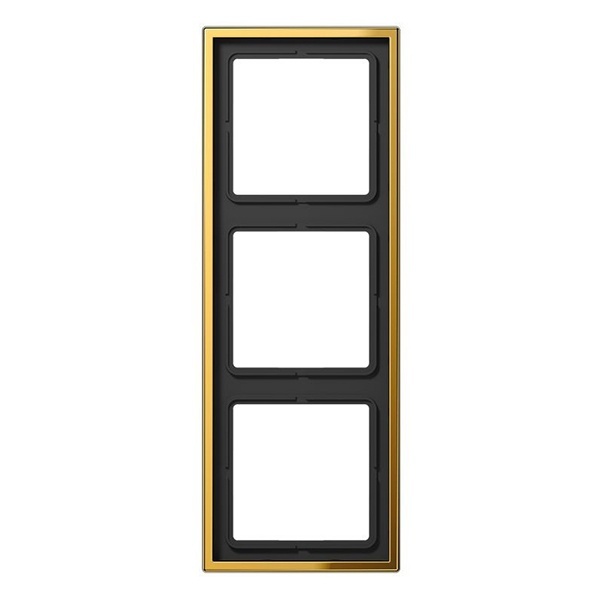 Рамка 3-ая Jung LS Имитация золота