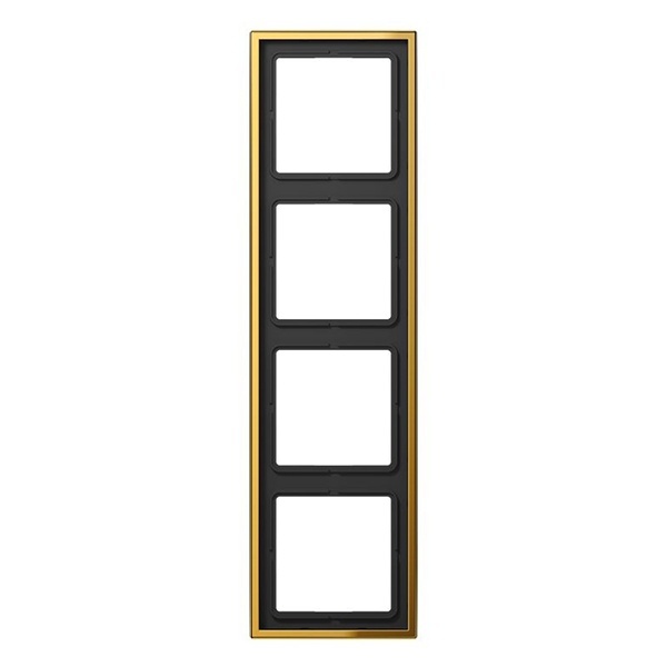 Рамка 4-ая Jung LS Имитация золота