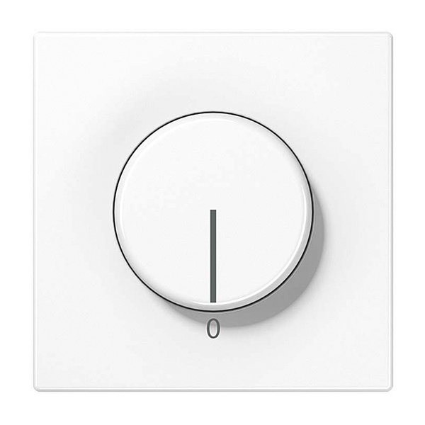 Накладка Jung LS регулятора частоты вращения двигателя (арт.:245.20) Белый