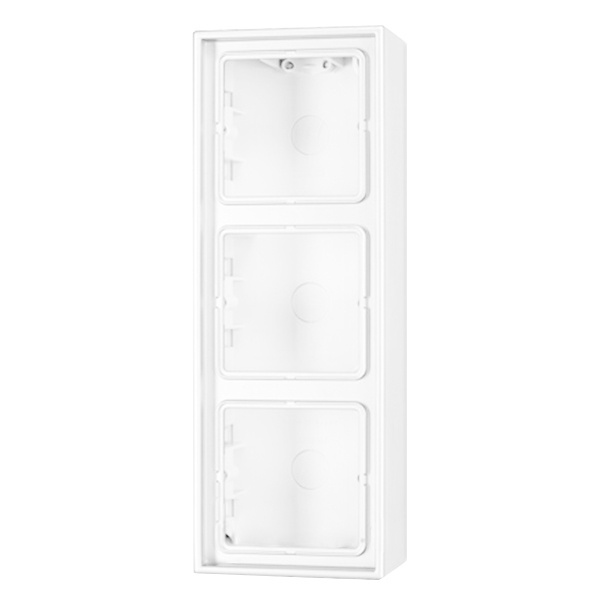 Коробка для накладного монтажа Jung LS 3-ая Белый