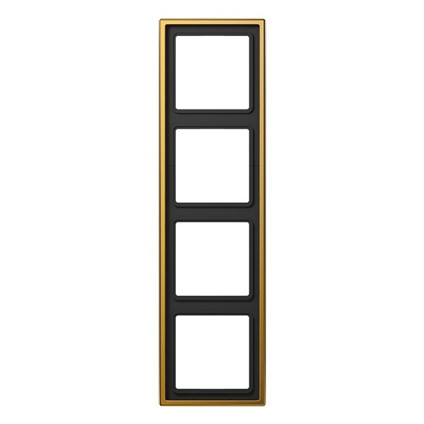 Рамка 4-ая Jung LS Золото