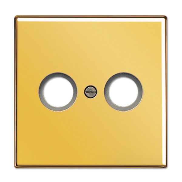 Накладка Jung LS телевизионной розетки TV-SAT(FM) Золото