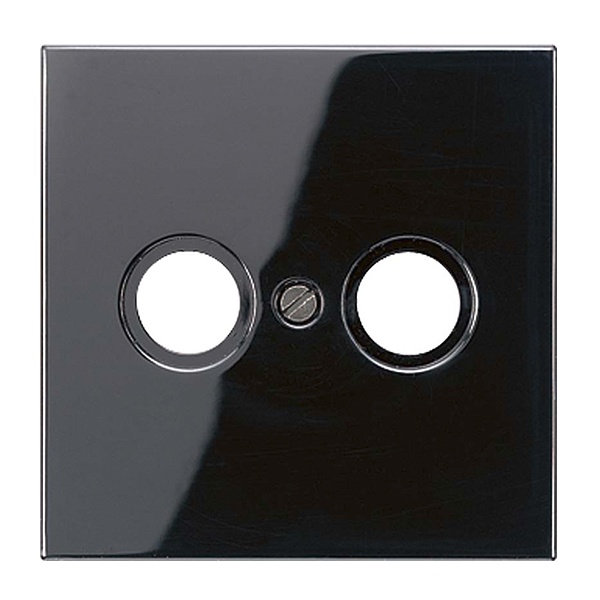 Накладка Jung LS телевизионной розетки TV-SAT(FM) Черный