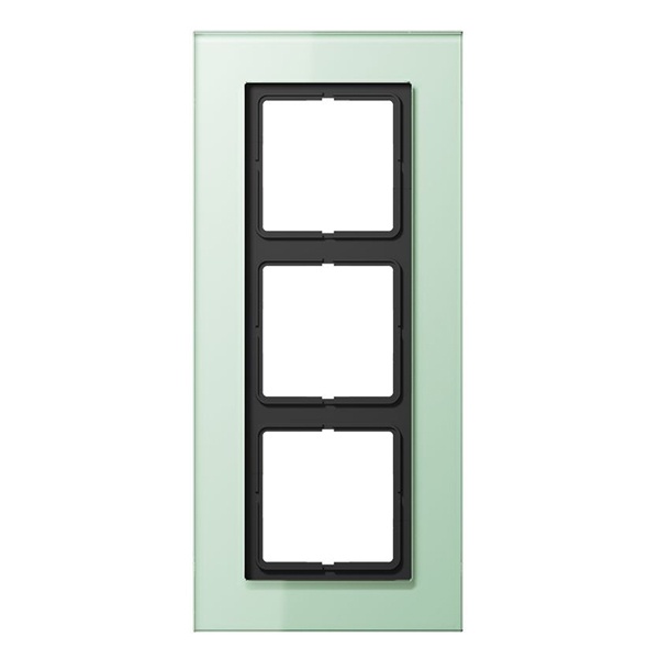 Рамка 3-ая Jung LS-Plus Стекло матовое