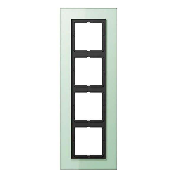 Рамка 4-ая Jung LS-Plus Стекло матовое