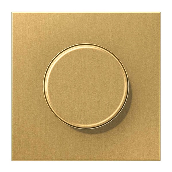 Накладка Jung LS для поворотного диммера Латунь Classic