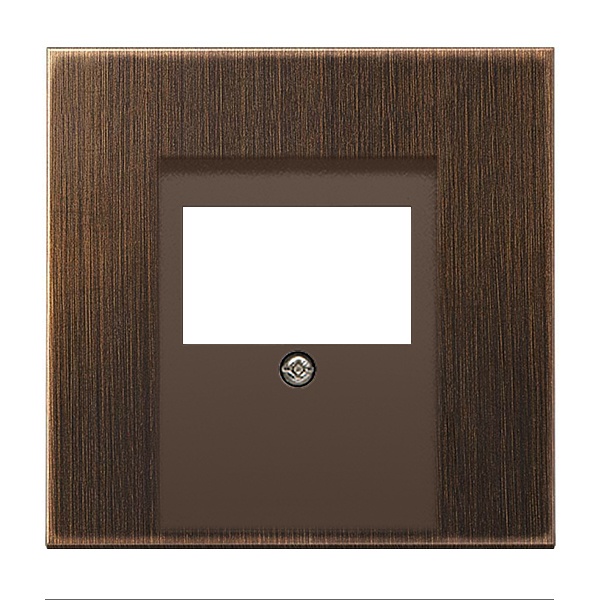 Накладка для USB зарядки Jung LS и акустических розеток Латунь Antik