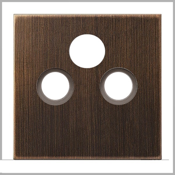 Накладка Jung LS телевизионной розетки TV+FM+SAT Латунь Antik