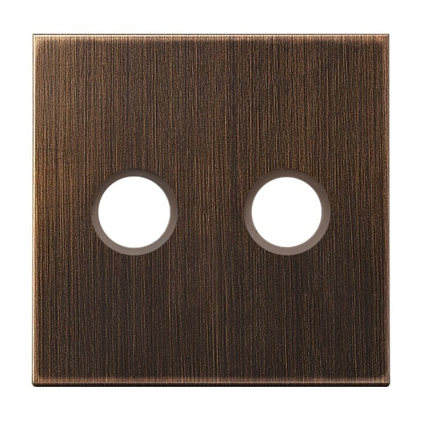 Накладка Jung LS телевизионной розетки TV-SAT(FM) Латунь Antik