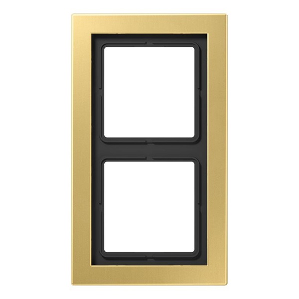 Рамка 2-ая Jung LS-design Латунь Classic