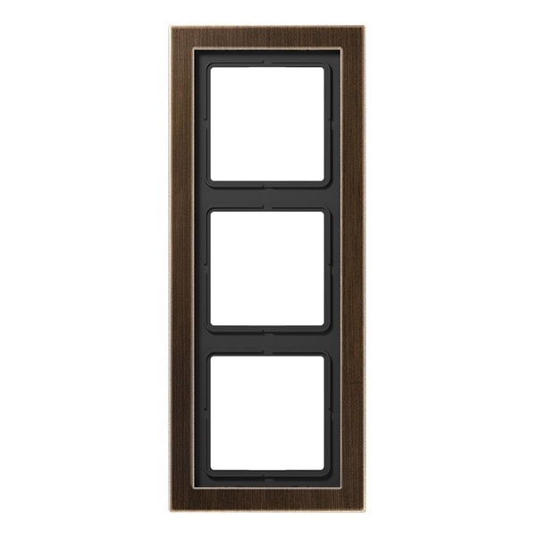 Рамка 3-ая Jung LS-design Латунь Antik